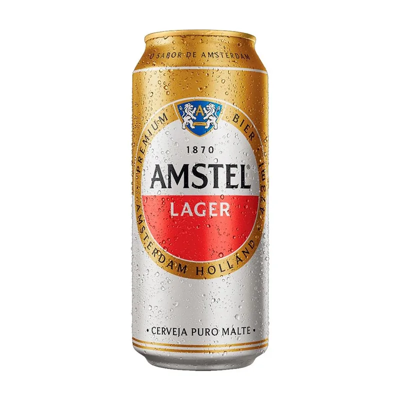 Amstel Lager Lata