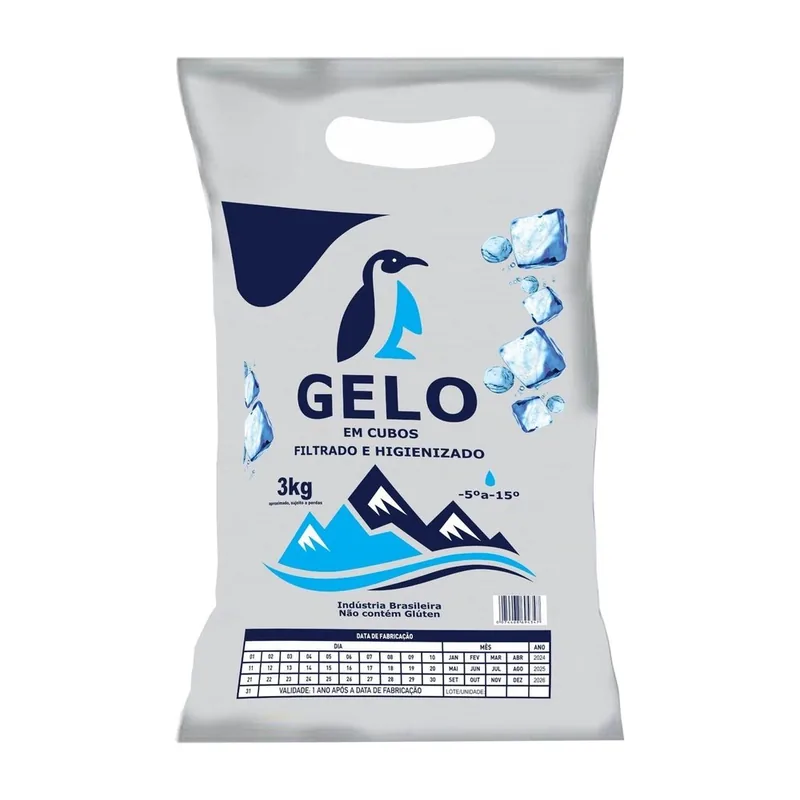 Gelo em Cubos